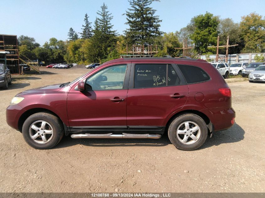 2007 Hyundai Santa Fe Gl VIN: 5NMSG13E97H070009 Lot: 12100768