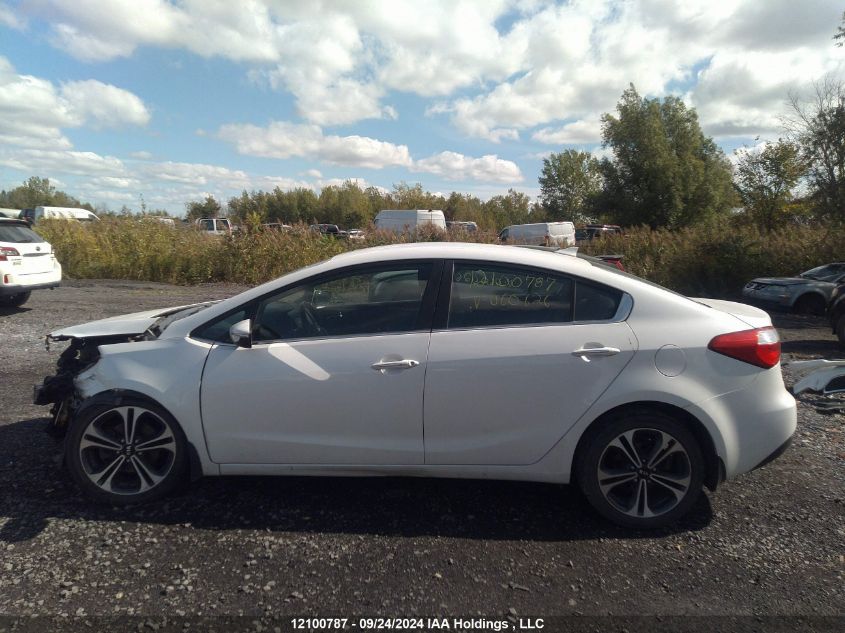 KNAFX4A89E5060626 2014 Kia Forte Ex