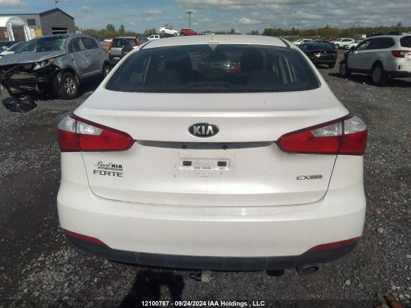 KNAFX4A89E5060626 2014 Kia Forte Ex