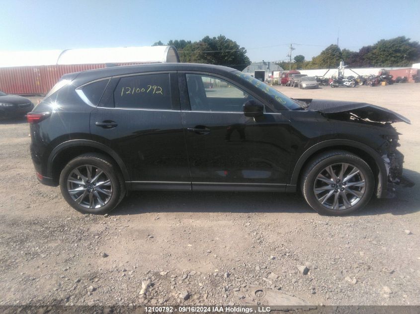 2021 Mazda Cx-5 Signature VIN: JM3KFBEY8M0417641 Lot: 12100792