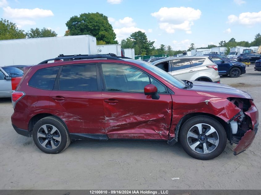 2018 Subaru Forester 2.5I VIN: JF2SJEMC3JH435980 Lot: 12100810