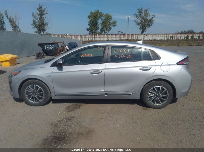 2020 Hyundai Ioniq Se VIN: KMHC75LJ7LU064006 Lot: 12100817