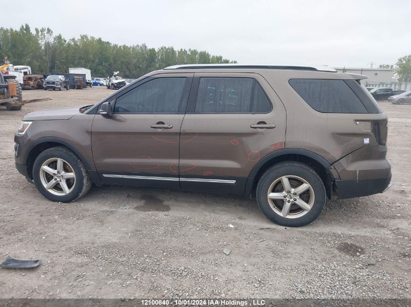 2016 Ford Explorer Xlt VIN: 1FM5K8D82GGA30581 Lot: 12100840