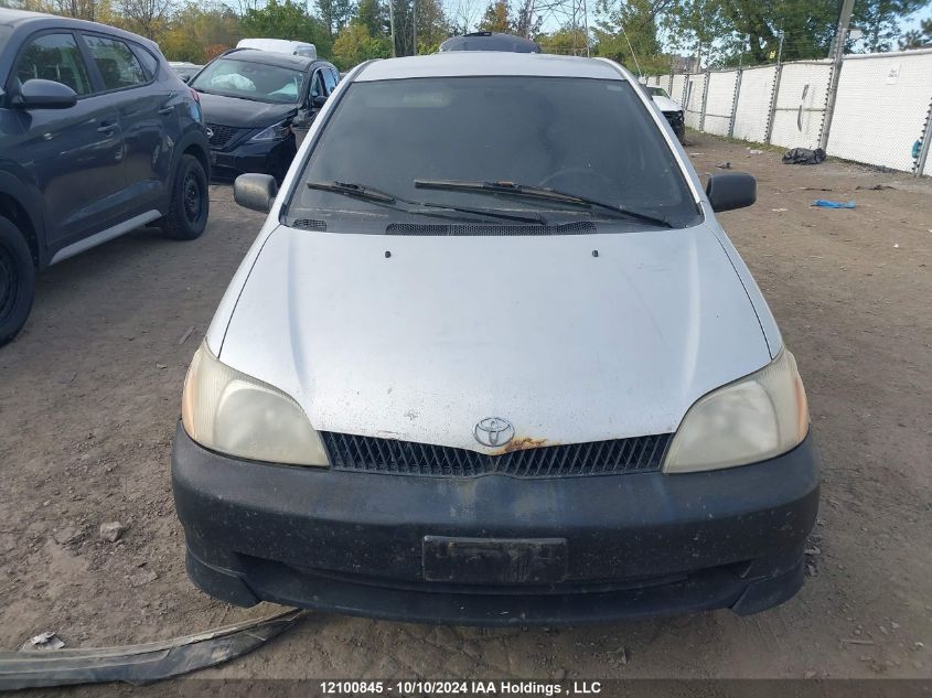 2000 Toyota Echo VIN: JTDBT1230Y0082451 Lot: 12100845