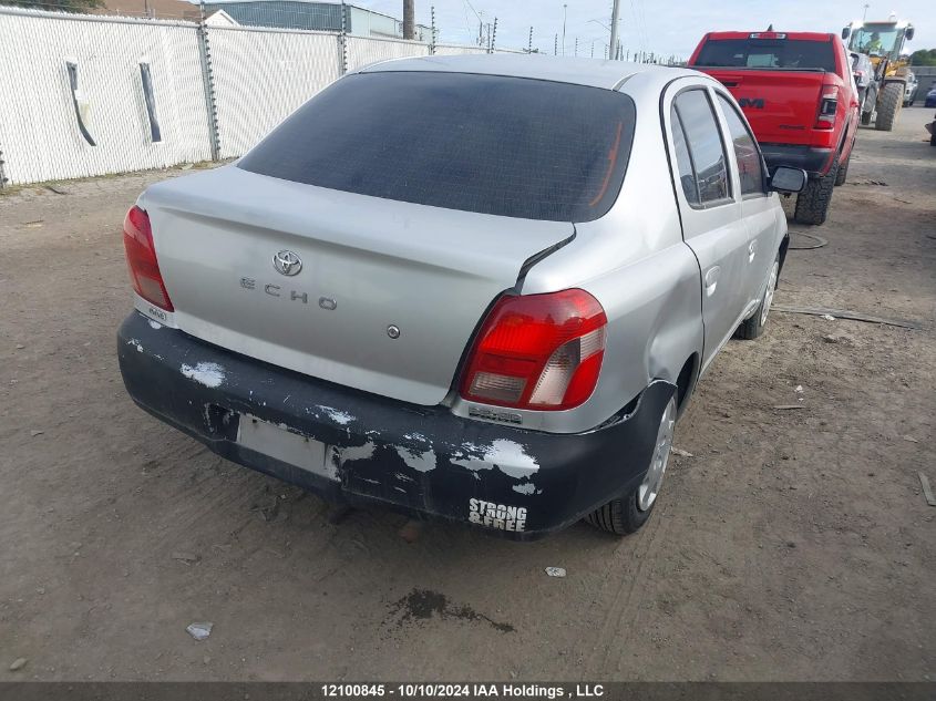 2000 Toyota Echo VIN: JTDBT1230Y0082451 Lot: 12100845