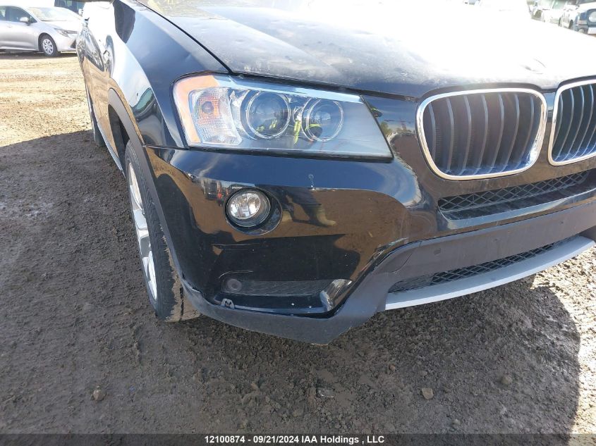 2013 BMW X3 VIN: 5UXWX9C5XD0A09894 Lot: 12100874