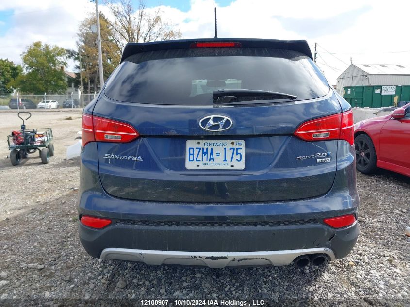 2013 Hyundai Santa Fe Sport 2.0T Se VIN: 5XYZUDLA6DG002603 Lot: 12100907