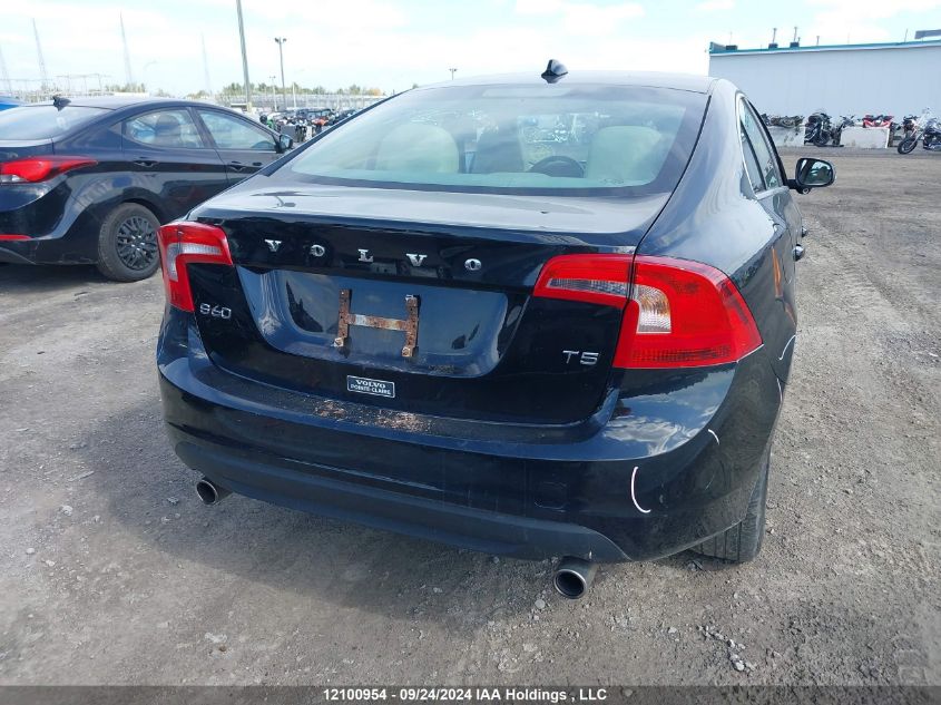 2013 Volvo S60 VIN: YV1612FS6D1217817 Lot: 12100954