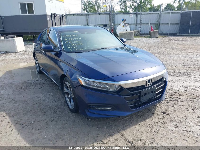 1HGCV1F55JA800250 2018 Honda Accord Sedan