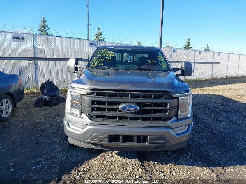 2021 Ford F150 Supercrew VIN: 1FTFW1ED7MFC10978 Lot: 12100970