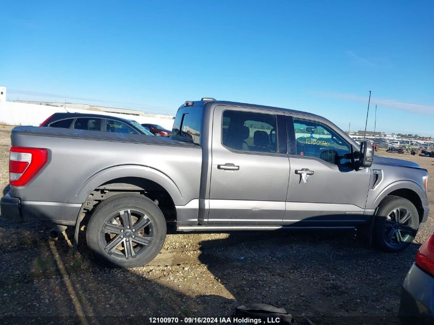 2021 Ford F150 Supercrew VIN: 1FTFW1ED7MFC10978 Lot: 12100970