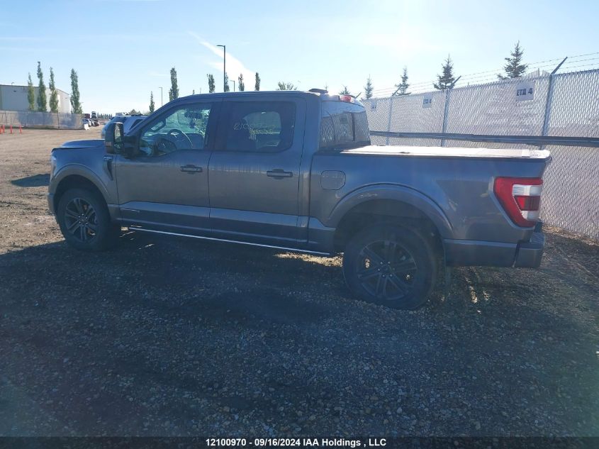 2021 Ford F150 Supercrew VIN: 1FTFW1ED7MFC10978 Lot: 12100970