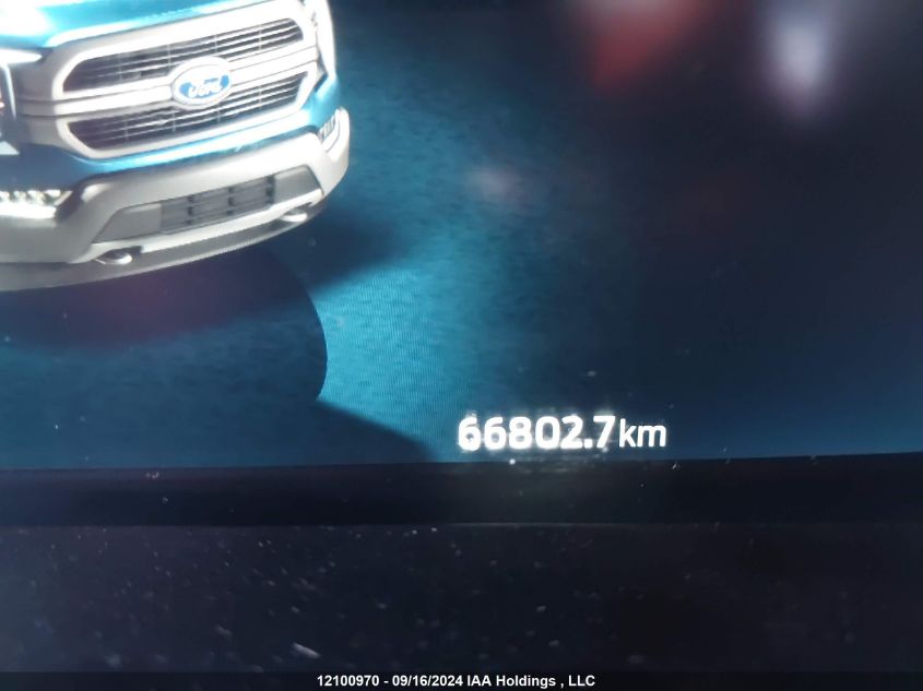 2021 Ford F150 Supercrew VIN: 1FTFW1ED7MFC10978 Lot: 12100970