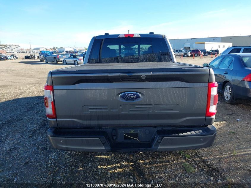 2021 Ford F150 Supercrew VIN: 1FTFW1ED7MFC10978 Lot: 12100970