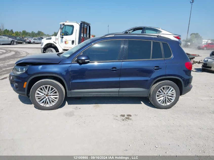 2015 Volkswagen Tiguan VIN: WVGJV7AX3FW590948 Lot: 12100985