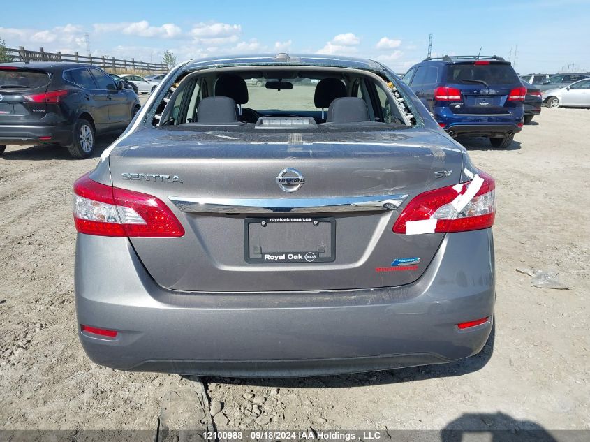 2015 Nissan Sentra VIN: 3N1AB7AP8FL643021 Lot: 12100988