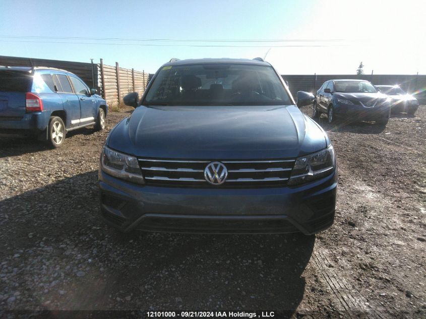 2018 Volkswagen Tiguan VIN: 3VV0B7AX8JM118926 Lot: 12101000