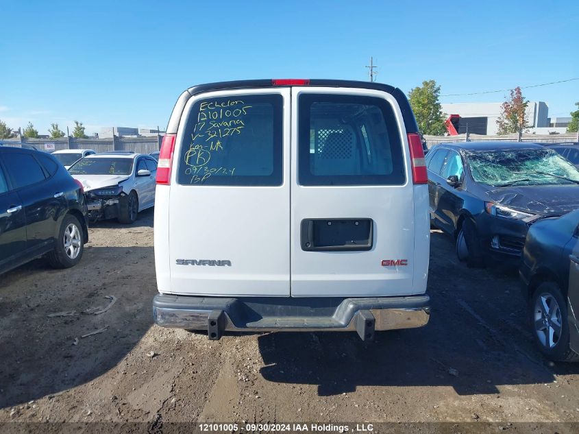 2017 GMC Savana VIN: 1GTW7AFF2H1321275 Lot: 12101005