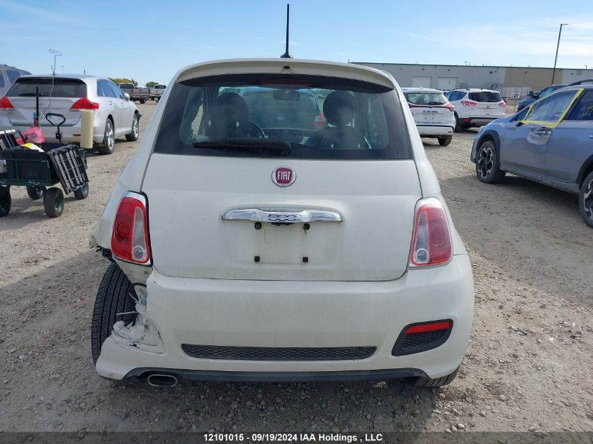 3C3CFFBR7CT103650 2012 Fiat 500 Sport