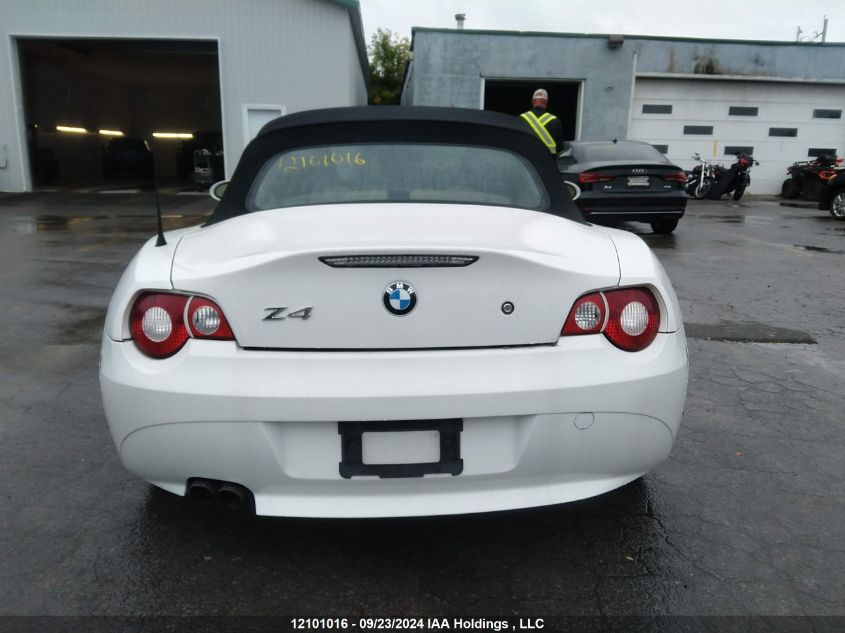 4USBT53505LU10690 2005 BMW Z4 3.0I