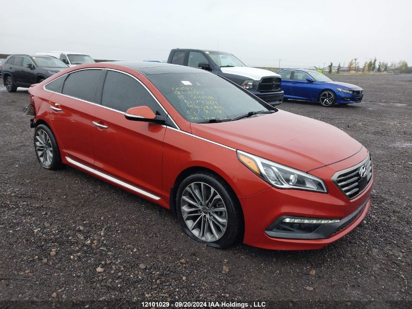 5NPE34AB0FH079864 2015 HYUNDAI SONATA - Image 1