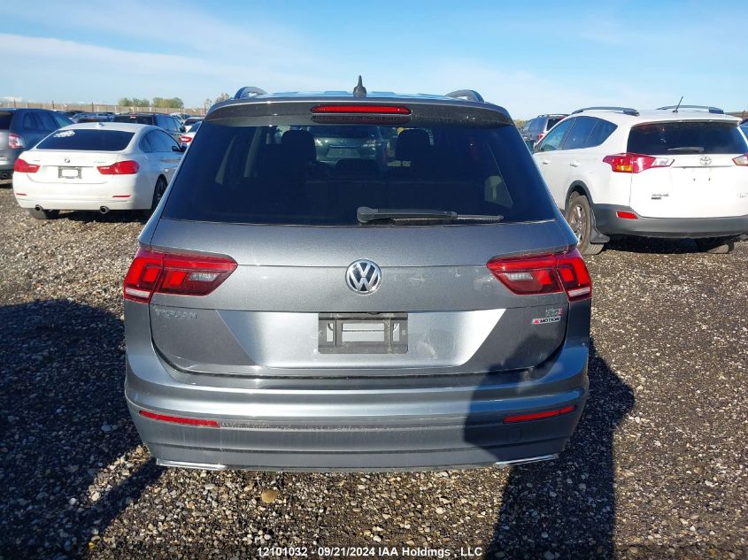 2018 Volkswagen Tiguan VIN: 3VV2B7AX0JM048637 Lot: 12101032