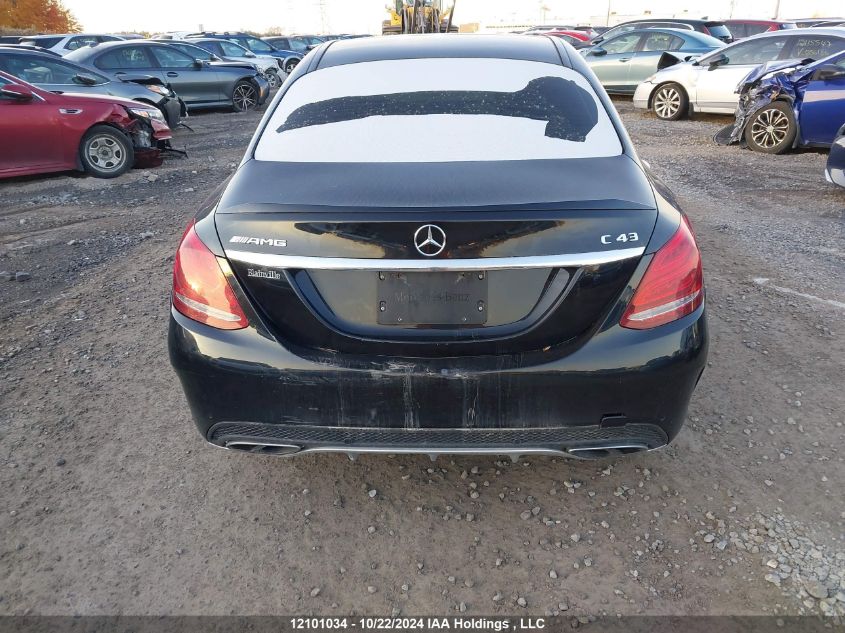 2017 Mercedes-Benz C-Class VIN: 55SWF6EB7HU184208 Lot: 12101034