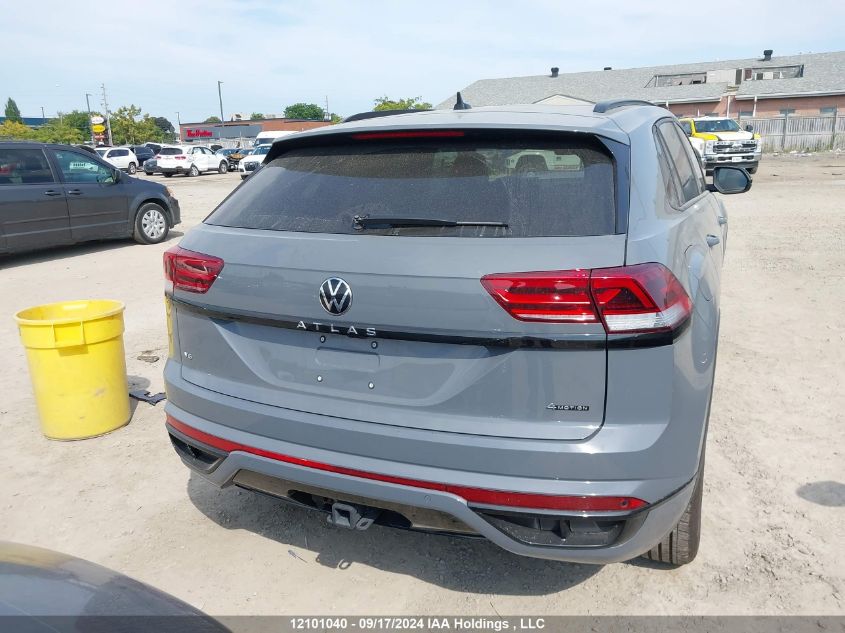 2023 Volkswagen Atlas Cross Sport Sel R-Line VIN: 1V2SE2CA0PC223172 Lot: 12101040