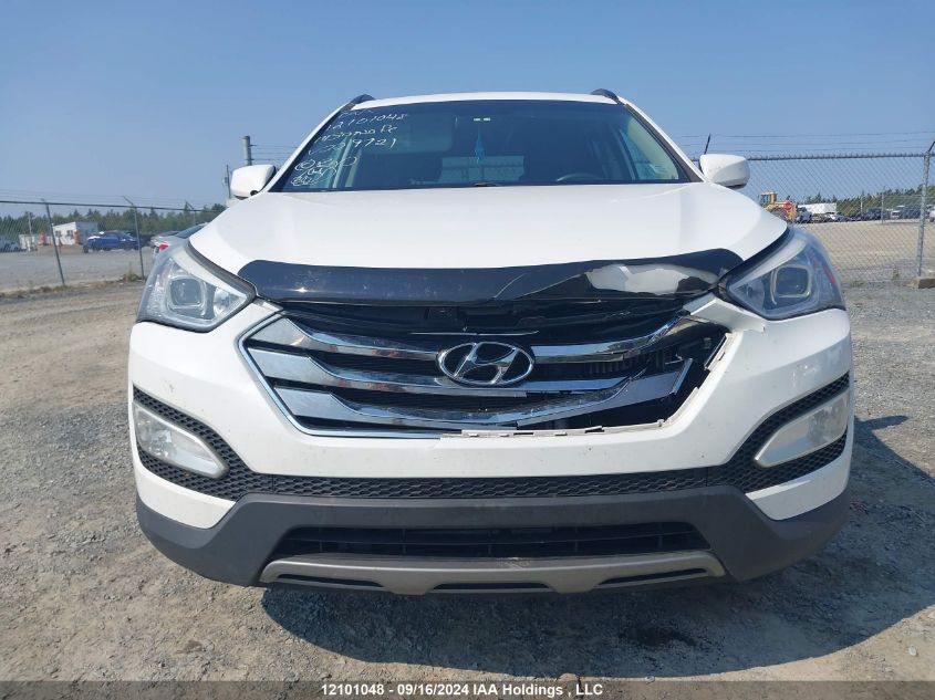 2014 Hyundai Santa Fe Sport VIN: 5XYZUDLA5EG229721 Lot: 12101048