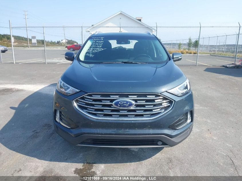 2019 Ford Edge Sel VIN: 2FMPK4J92KBB77658 Lot: 12101059