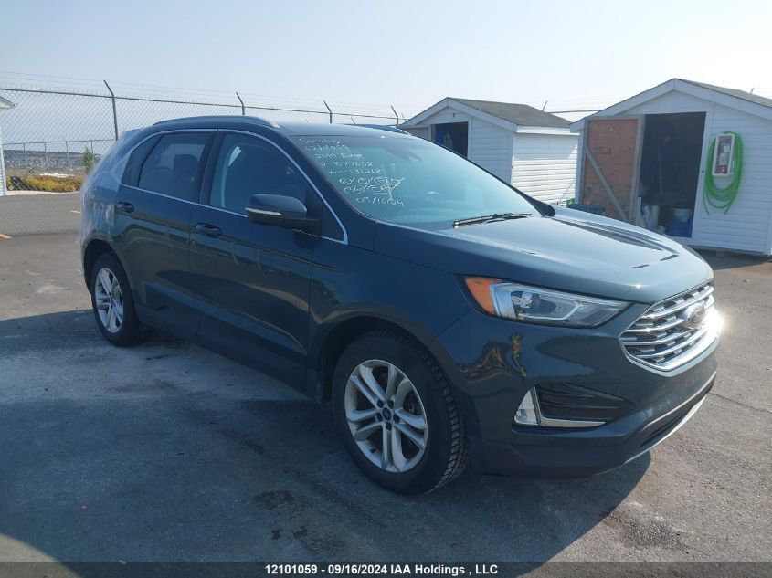 2019 Ford Edge Sel VIN: 2FMPK4J92KBB77658 Lot: 12101059