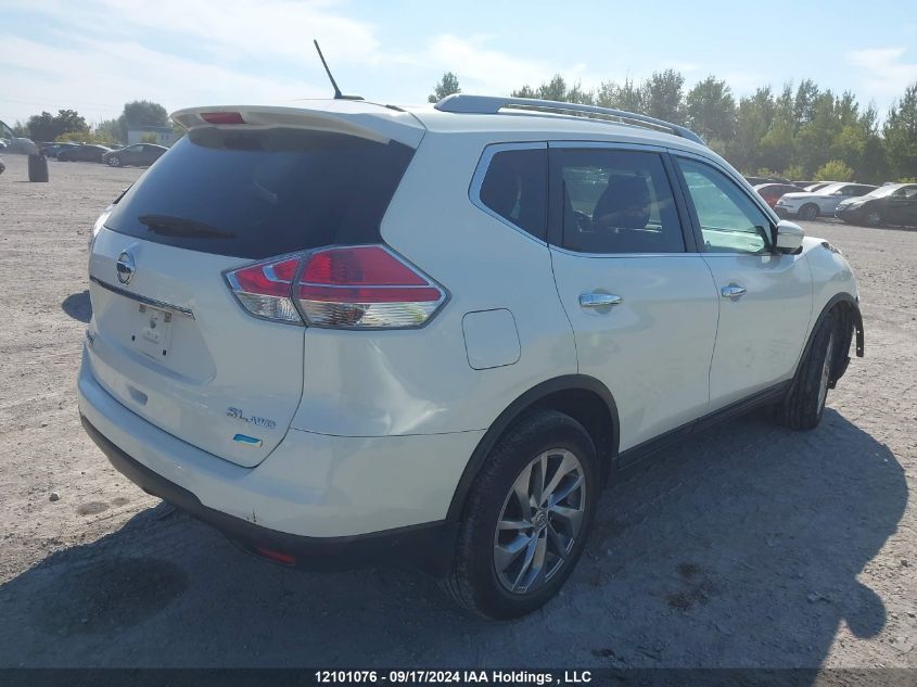 2015 Nissan Rogue VIN: 5N1AT2MV0FC922025 Lot: 12101076