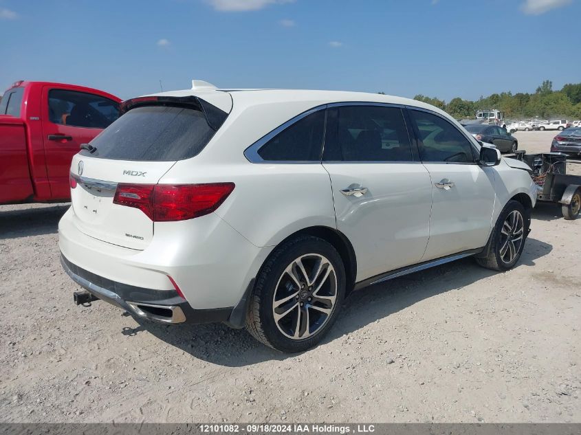 2017 Acura Mdx VIN: 5FRYD4H4XHB500233 Lot: 12101082