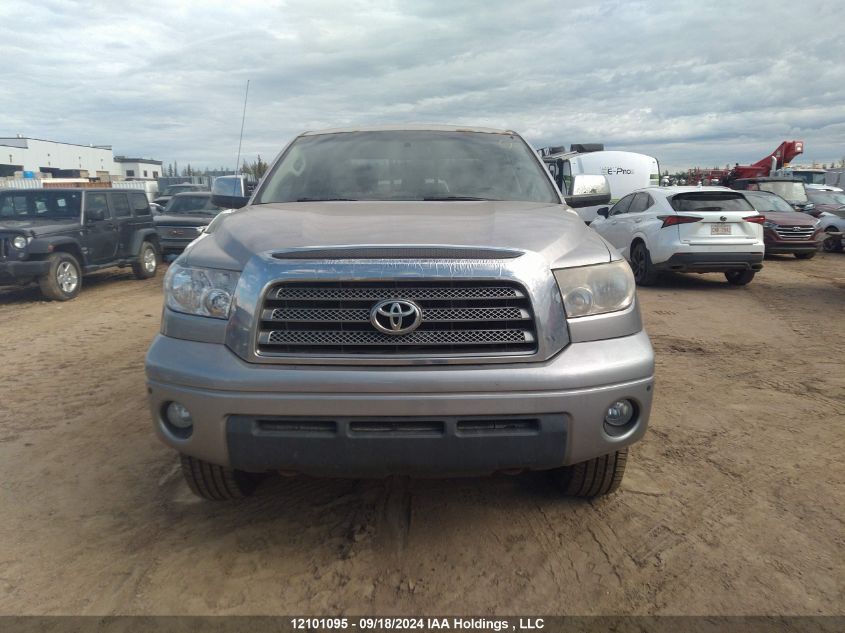 2008 Toyota Tundra Double Cab Limited VIN: 5TBBT58178S461076 Lot: 12101095