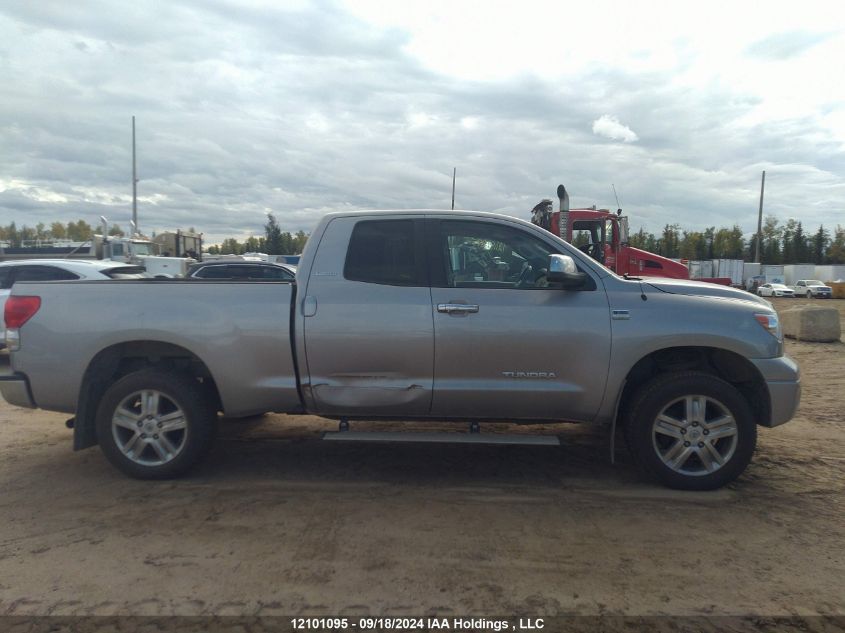 2008 Toyota Tundra Double Cab Limited VIN: 5TBBT58178S461076 Lot: 12101095