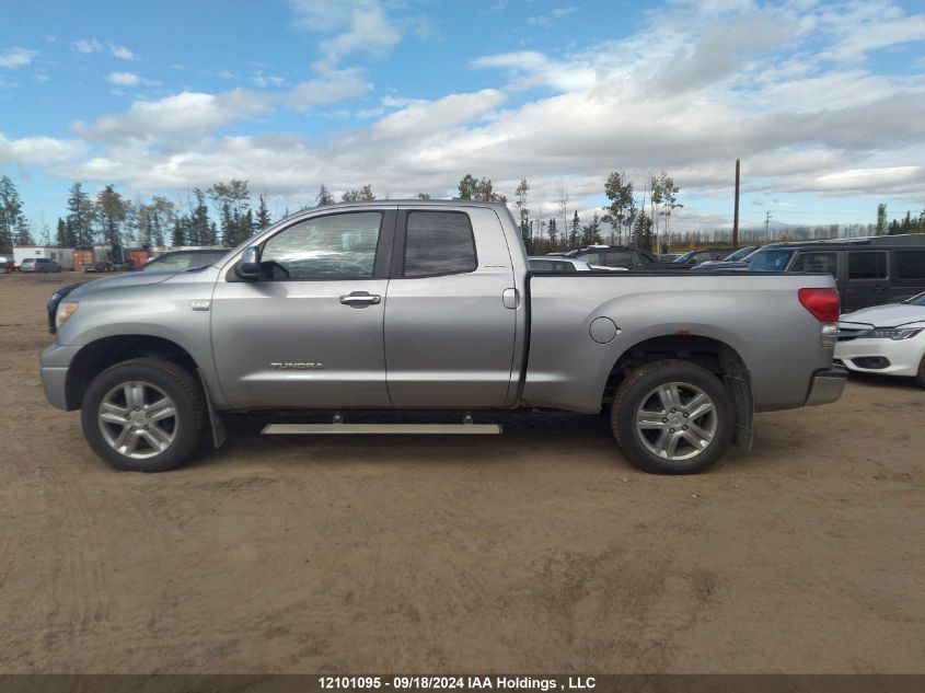 2008 Toyota Tundra Double Cab Limited VIN: 5TBBT58178S461076 Lot: 12101095