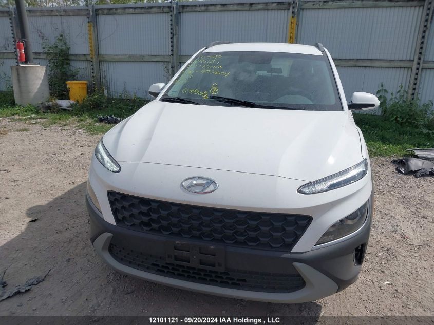 2023 Hyundai Kona Essential VIN: KM8K12ABXPU977601 Lot: 12101121