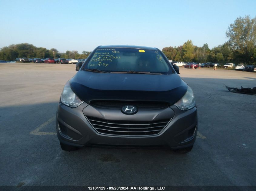 2012 Hyundai Tucson Gl VIN: KM8JT3ACXCU482331 Lot: 12101129