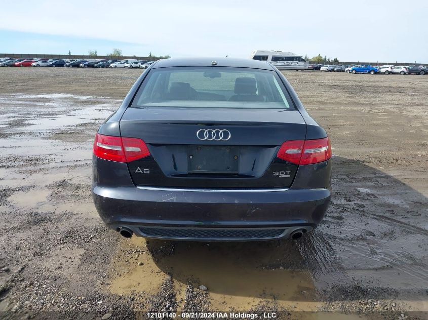 2010 Audi A6 VIN: WAUPGCFB3AN083509 Lot: 12101140