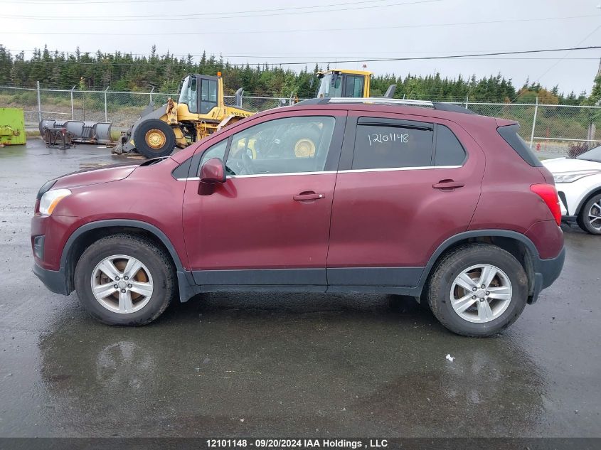 2016 Chevrolet Trax VIN: 3GNCJPSB4GL168326 Lot: 12101148