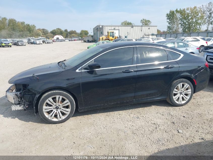 2015 Chrysler 200 Limited VIN: 1C3CCCAGXFN524113 Lot: 12101178