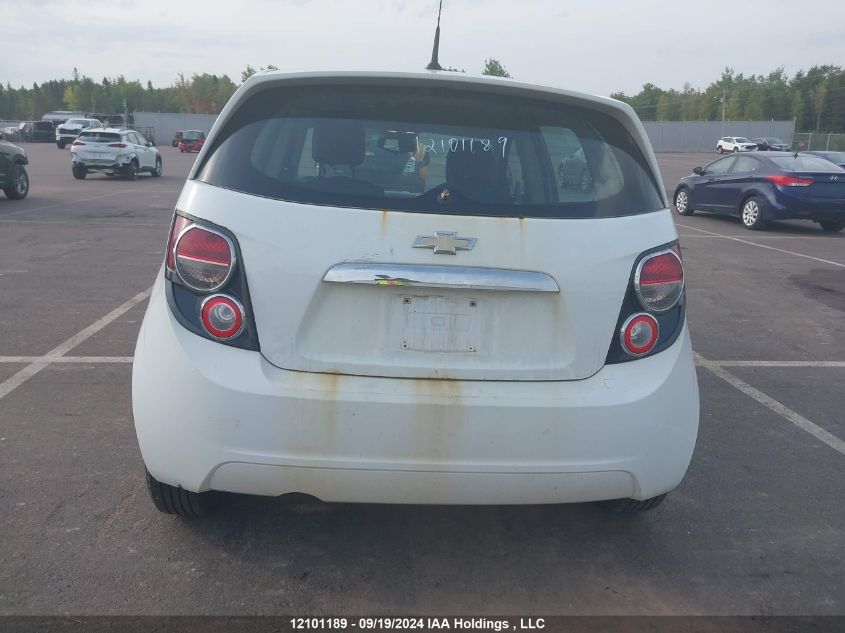 2013 Chevrolet Sonic VIN: 1G1JC6EH4D4235280 Lot: 12101189