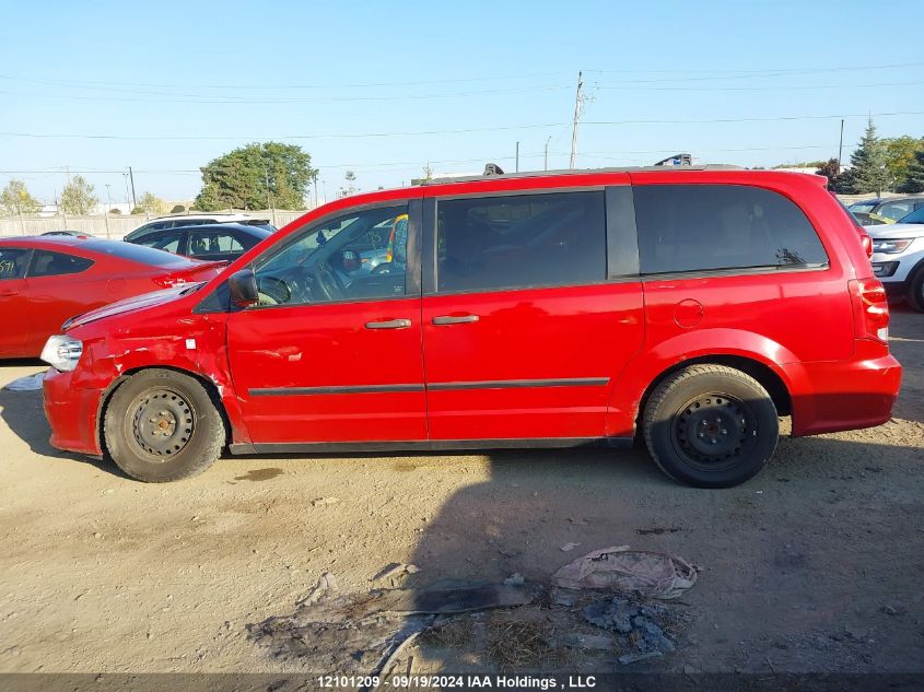 2013 Dodge Grand Caravan Se VIN: 2C4RDGBGXDR500936 Lot: 12101209