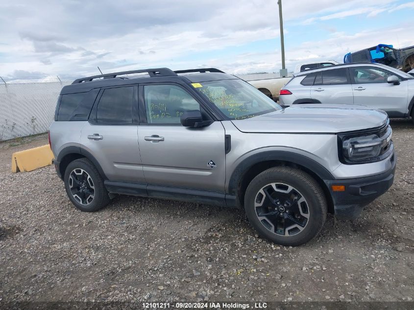 2023 Ford Bronco Sport Outer Banks VIN: 3FMCR9C6XPRD61765 Lot: 12101211