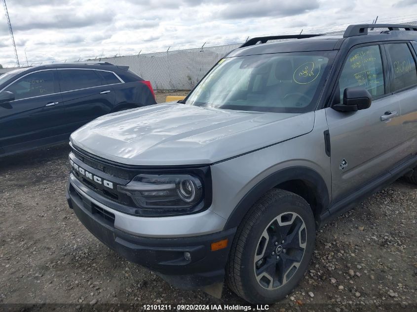 2023 Ford Bronco Sport Outer Banks VIN: 3FMCR9C6XPRD61765 Lot: 12101211