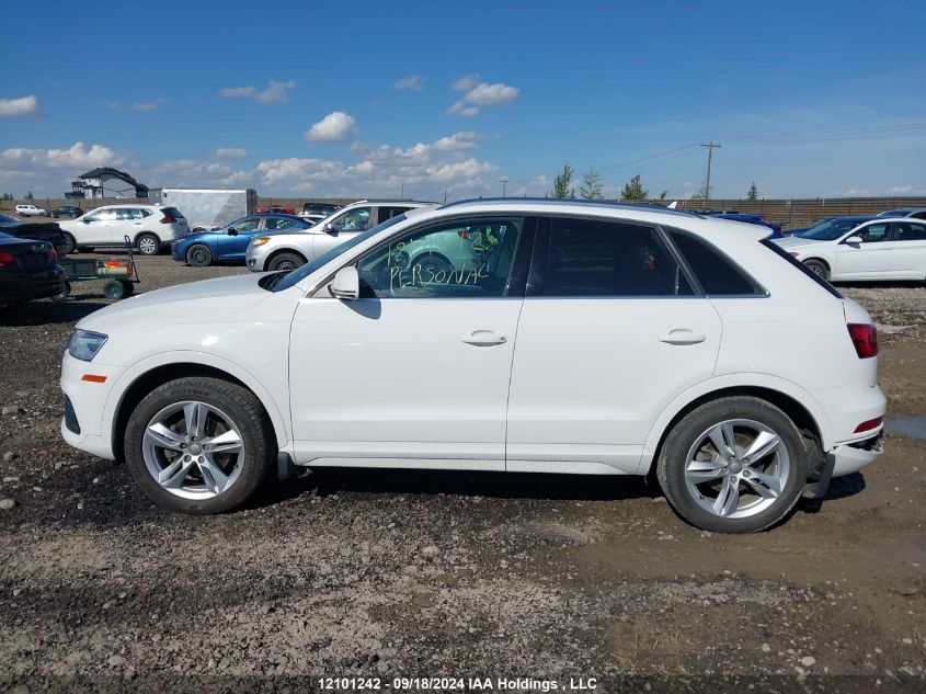 2016 Audi Q3 VIN: WA1JFCFS1GR001414 Lot: 12101242