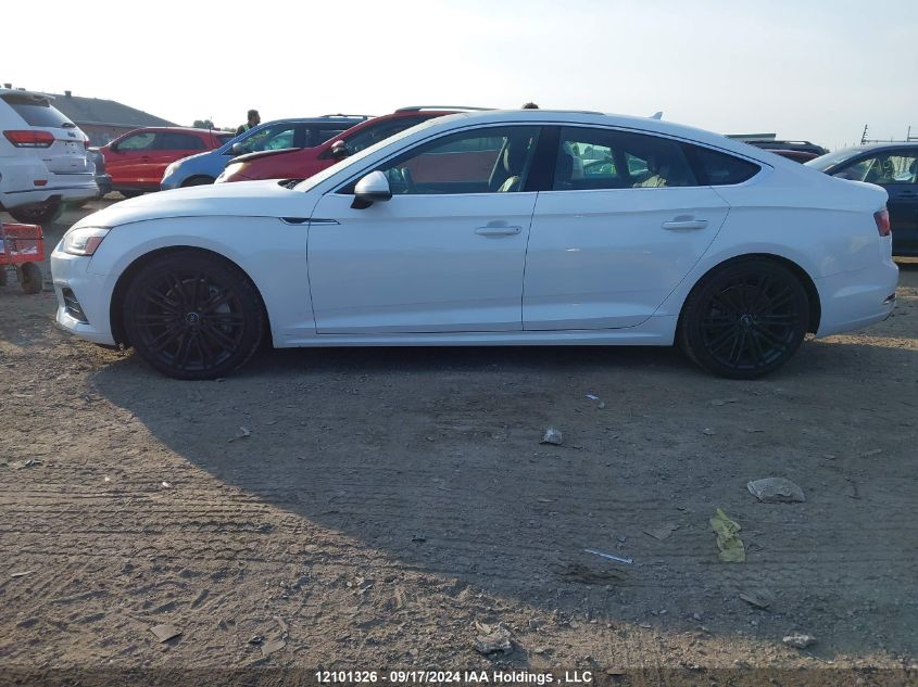 2019 Audi A5 Sportback VIN: WAUANCF51KA044982 Lot: 12101326