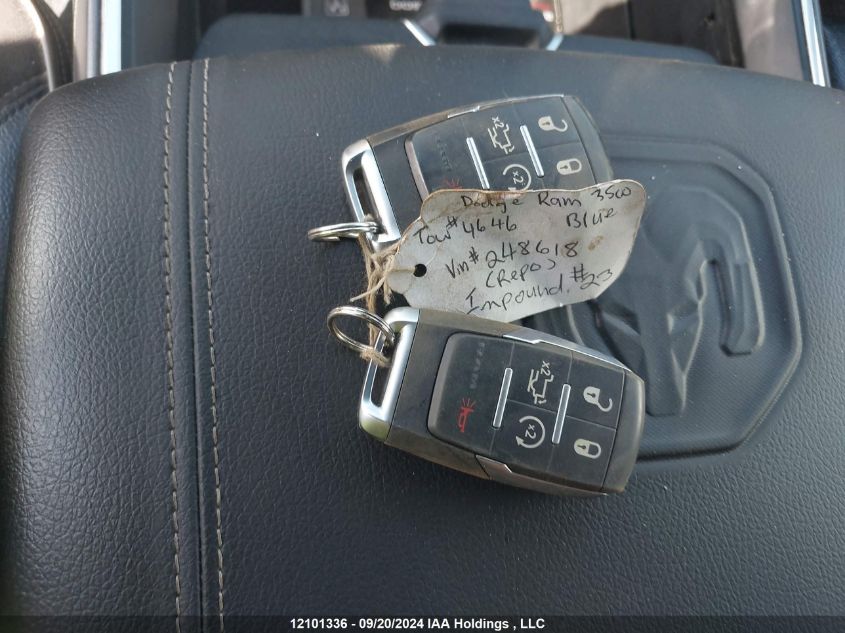 2022 Ram 2500 Laramie VIN: 3C6UR5FL9NG248618 Lot: 12101336