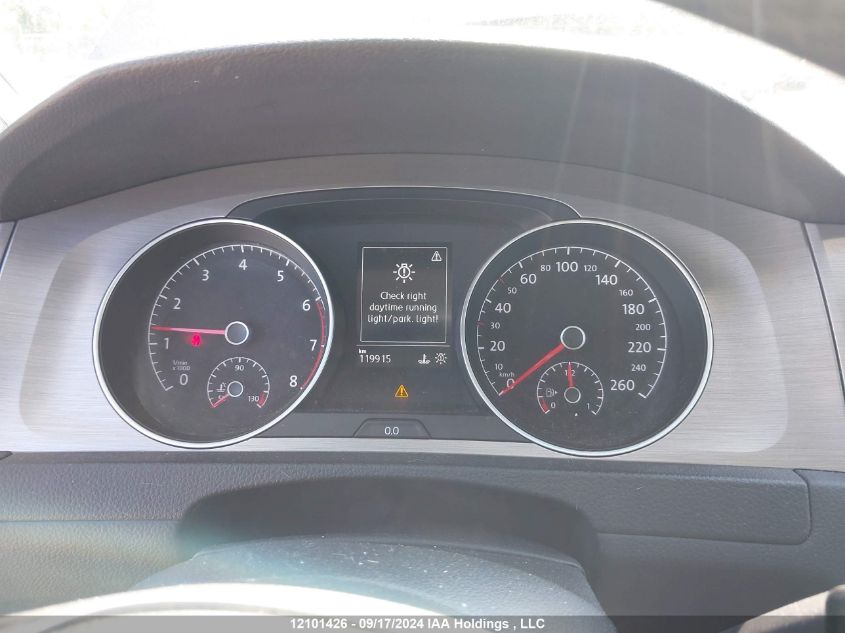 2016 Volkswagen Golf VIN: 3VW217AU2GM069583 Lot: 12101426