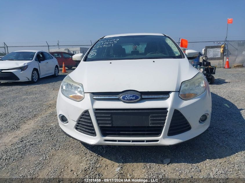 2012 Ford Focus Se VIN: 1FAHP3F29CL439621 Lot: 12101459